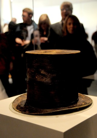 President Abraham Lincoln's stovepipe hat © 2015 Karen Rubin/news-photos-features.com